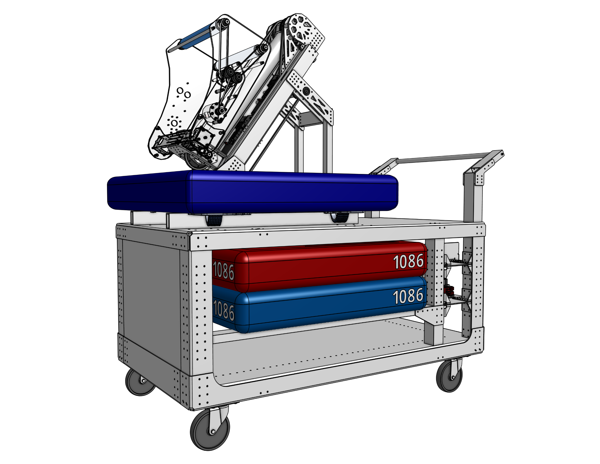 Bent Sheet Metal Cart