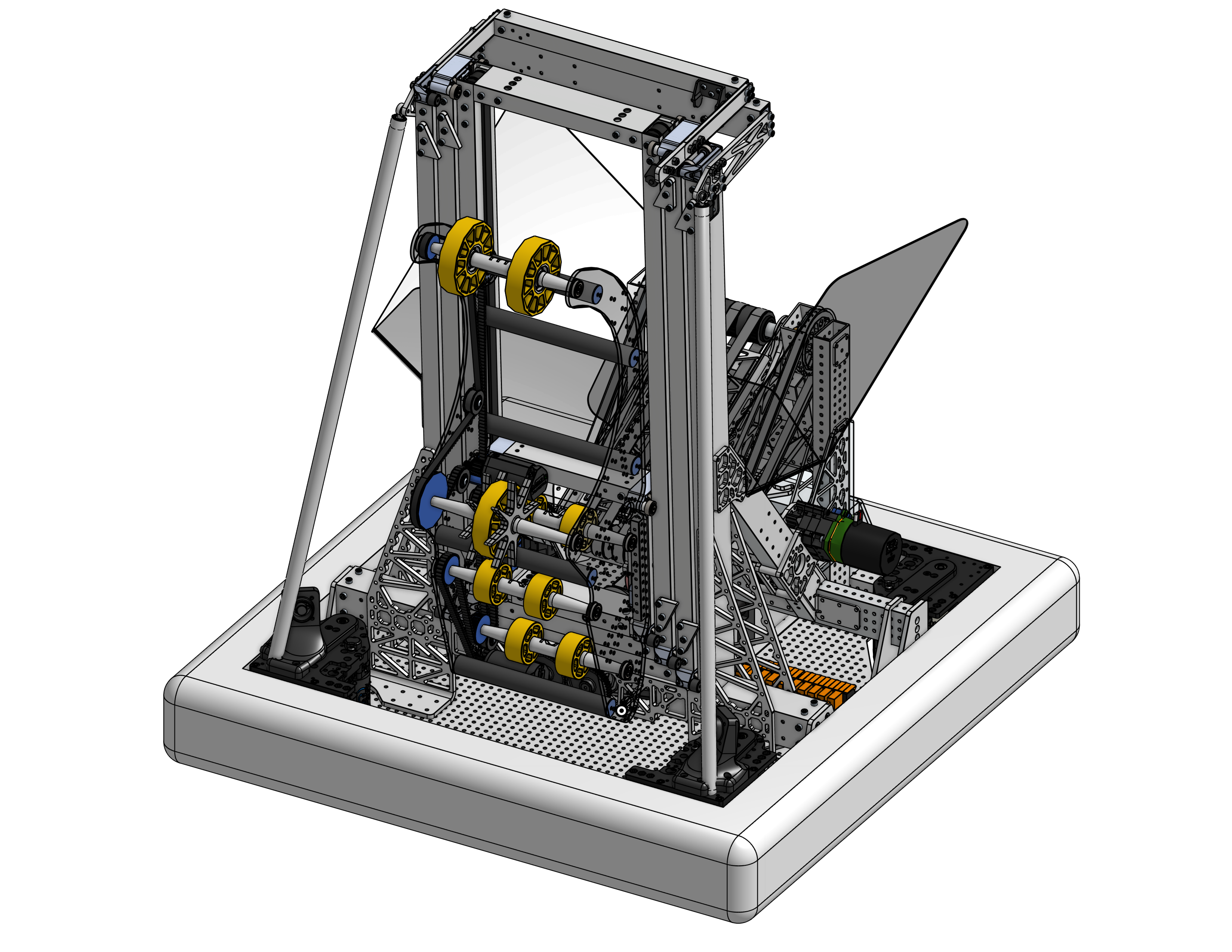 Final assembly of the 2025 robot.