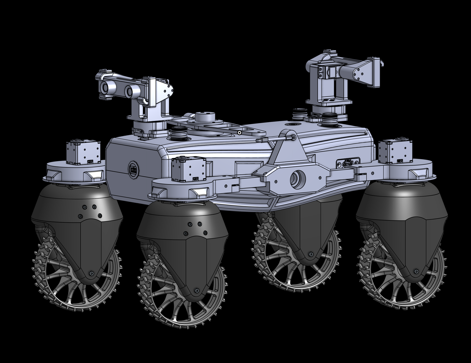 Rover Drive Module at the Aerospace Robotics Lab